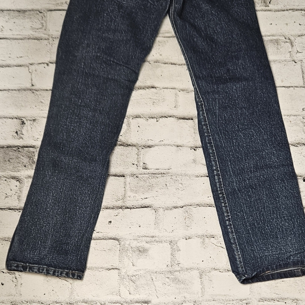 Wrangler Men’s APT Regular Fit Blue Jeans Straight Leg 29x32 - Picture 7 of 9